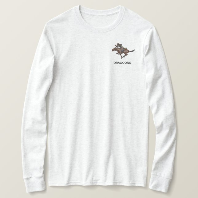 6-1 CAV Camisa de manga comprida (Frente do Design)