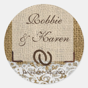 6 - 3" calçados do cavalo das etiquetas do favor