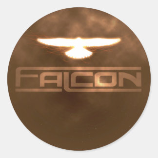 6 adesivos Falcon 3"
