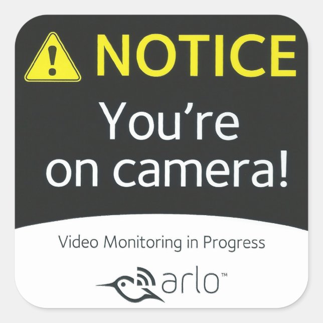 6 Autocolantes 3x3 Arlo (Frente)