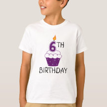6 Birthday Kids T-Shirt