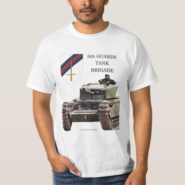 6 Guarda Brigada de Tanque T-Shirt (Frente)