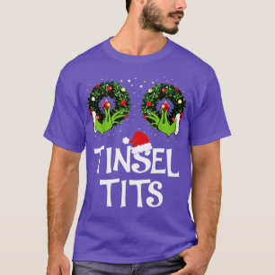6 Loucos de tórax Camisa de Natal Engraçado Casal