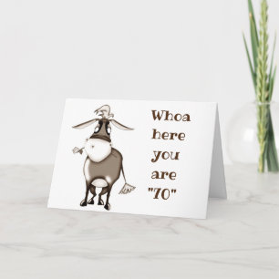 **70 ANIVERSÁRIO** NÃO SEJA UM DESTES! Cartão