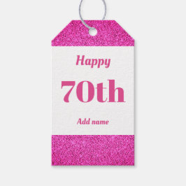 70 de etiquetas de presente de aniversário persona