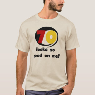 70 fica tão bom em minhas camisetas e presentes