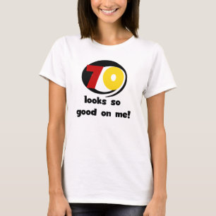70 olhares tão bons em mim t-shirt e presentes
