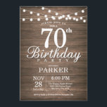 70 Russo Aniversário Convite String Luz Madeira<br><div class="desc">Convite de Aniversário para 70 Russo com Luzes de Cordas Fundo de Madeira. 16º 18º 21rua 30 40º 50º 60º 80 90 100º,  Qualquer idade. Para mais personalização,  clique no botão "Personalizar" e use nossa ferramenta de design para modificar este modelo.</div>