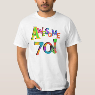 70 t-shirt e presentes impressionantes do
