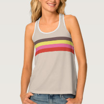 70s retro legal listra rosa vermelha amarelo de