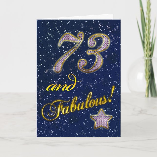 73rd Convite de aniversário (Frente)