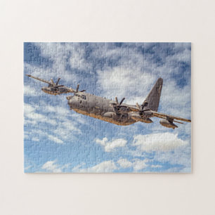 7574-C-130 Vintage - Plano Militar Quebra-cabeça