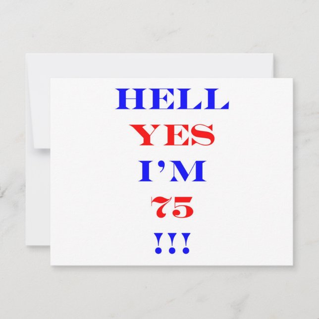 75 Inferno sim (Frente)