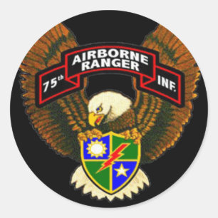 75th Autocolante no vidro traseiro do regimento de