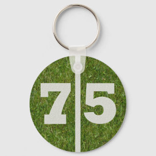 75th Favor de partido do chaveiro do aniversário