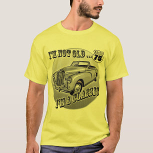 75th T-shirt e presentes do aniversário