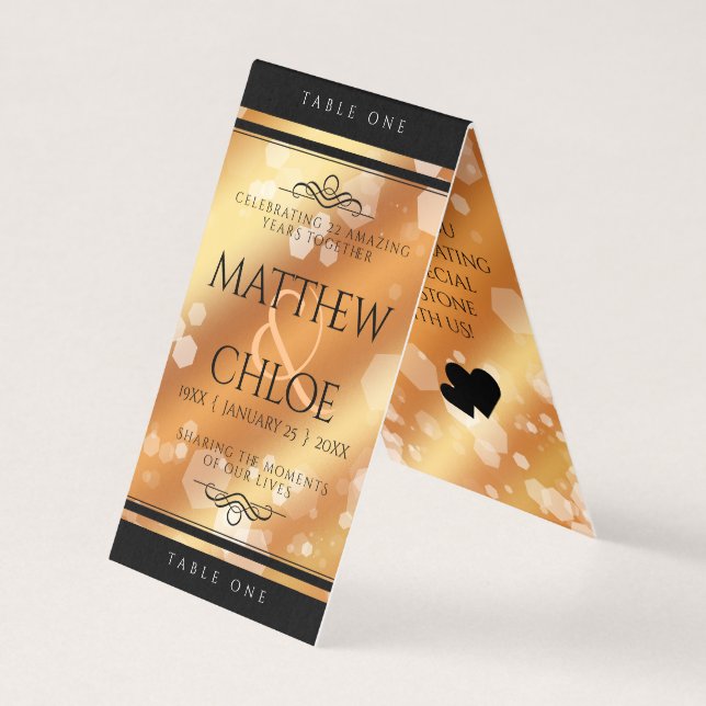 7 22º aniversário do Casamento de Cobre (Frente)