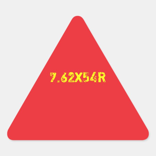 7,62x54R - Autocolante (Frente)