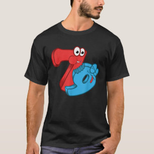 7 Ate 8 9 Camisa Engraçada De Matemática T Shirt