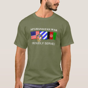 7 CAVALRY 3ª CAMISA AFEGANISTÃO GUERRA T SHIRT