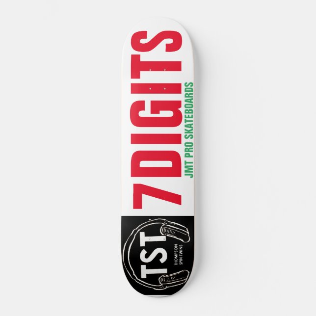 7 DÍGITOS SKATEBOARD /  JMT (Frente)