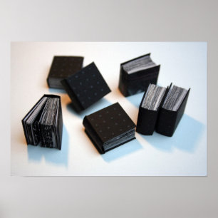 7 Livros de artista miniatura - Poster de fotograf