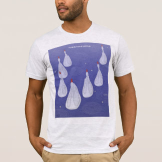 7o Dia da camisa do Natal (um-Natação) de 7 cisnes