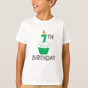 7o O aniversário caçoa o t-shirt