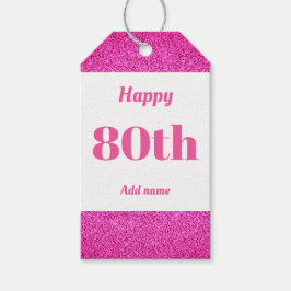 80 de etiquetas de presente de aniversário persona