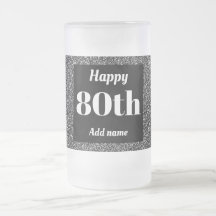 80 de presente de caneca de aniversário personaliz