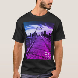 80FOR dirigem o t-shirt