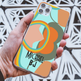 80s Abstrato retroestésico Nome do monograma perso