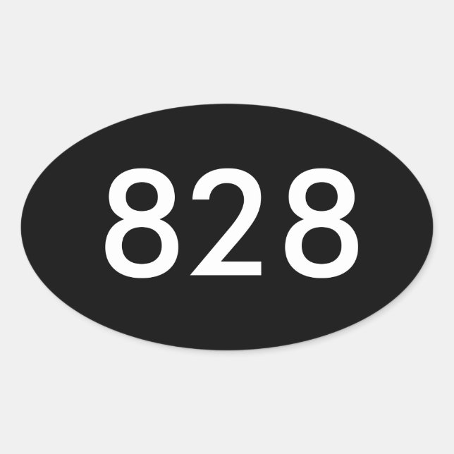 828 autocolantes (Frente)