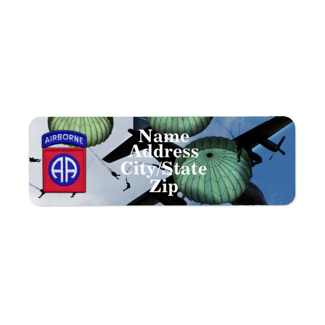 82.a etiqueta de endereço da divisão de bordo (Frente)