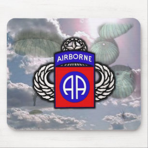 82nd Mousepad da divisão aerotransportada