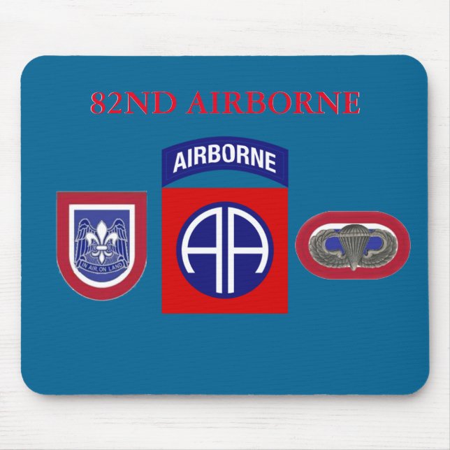 82ND MOUSEPAD TRANSPORTADO POR VIA AÉREA (Frente)