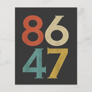 86 47 Bomba de retro Legal Anti-Trump