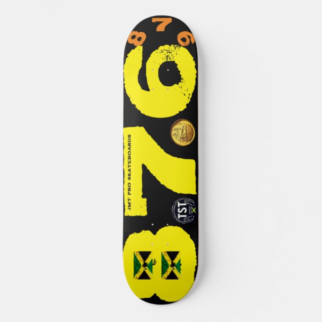 876 OFICIAL 8.17.23 8 1/4" Skateboard Deck (Frente)