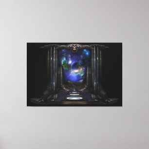 89-123-A9p2 Arsairian 7 Reporting BLK Canvas Print