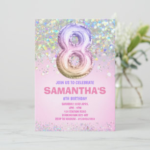 8.º Aniversário, Convite de Aniversário do Rainbow