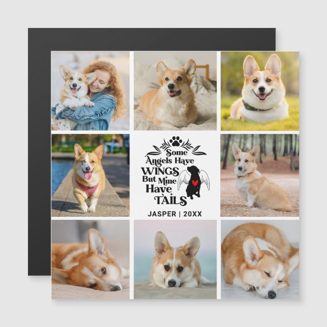 8 Cartão Magnético de Recordação de Perda de Colag (Frente/Verso)