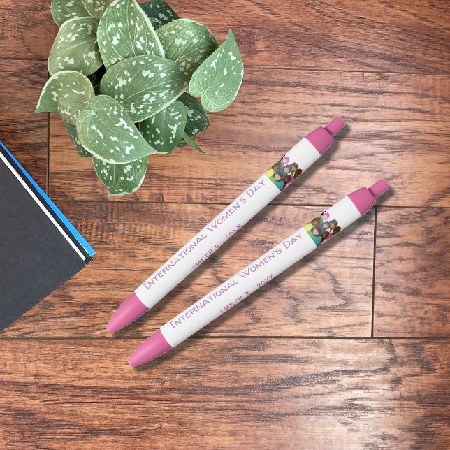 8 de março Caneta Internacional do Dia da Mulher (Criador carregado)
