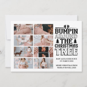 8 Foto de Anúncio de Gravidez na Árvore de Natal