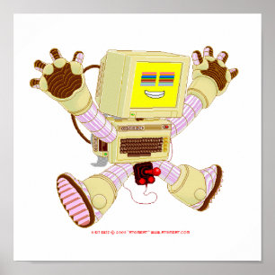 8 poster do zumbido v1.0 do bocado