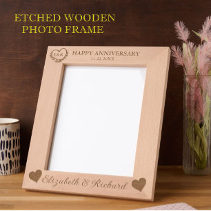 8"x10" Foto de nomes de aniversário felizes Data C