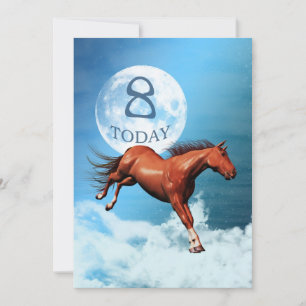 8o convite de festas do cavalo do espírito do