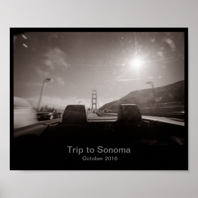 8x10 - Viagem para Sonoma Poster (Frente)