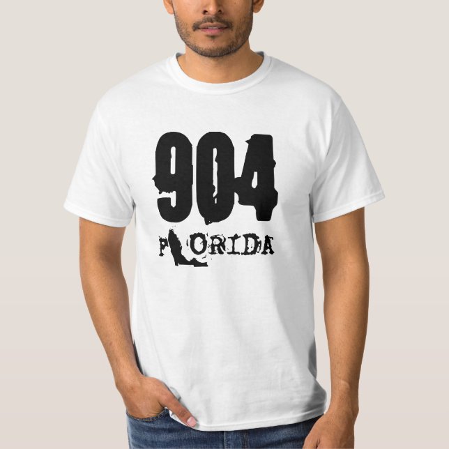904 Jacksonville, t-shirt de FL (Frente)