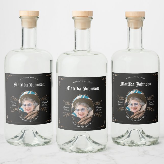 90 de Aniversário à Vintage Clássica (Garrafas)