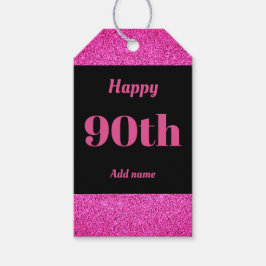 90 de etiquetas de presente de aniversário persona